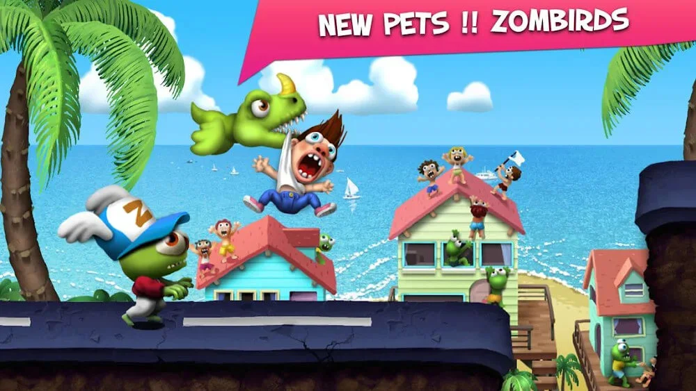 zombie tsunami mod apk 2