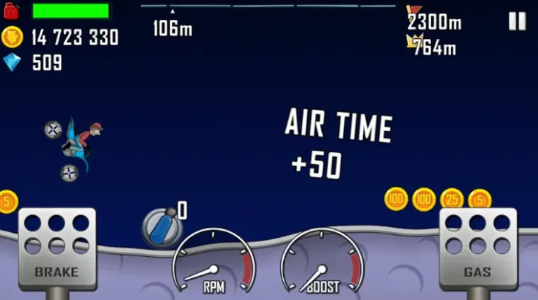 Hill Climb Racing apk unlimited money 2