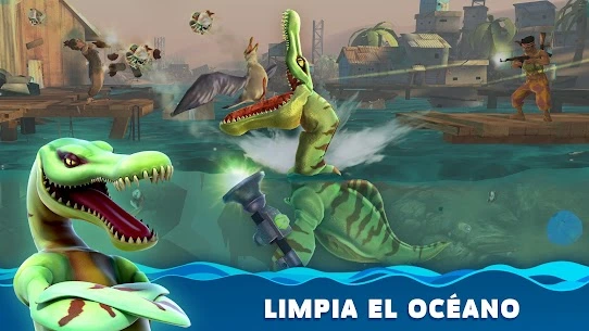 Hungry Shark World Mod Apk unlocked all 4