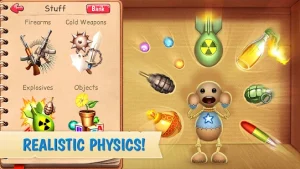 Kick the Buddy Mod Apk 2.5.2 (Dinero infinito) última versión 2024 3